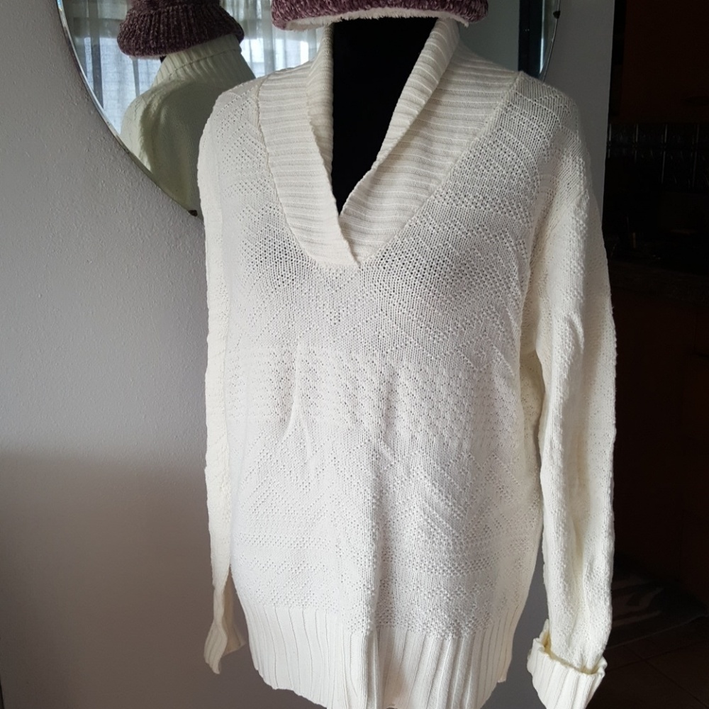 North Crest Classic Creamy White Sweater